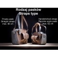 Handmade kuferek bag with a clutch grey and brown handy laptop bag every occasion bag brown and gray