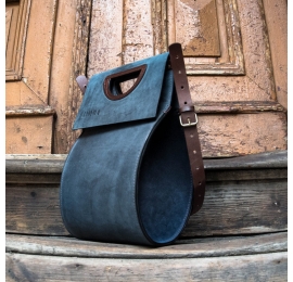 Beautiful bag from new collection Ladybuq Art everyday bag in Navy Blue colour