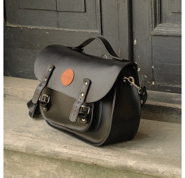 Messenger handmade messenger backpack laptop bag made by Ladybuq Art