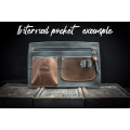 Lili handmade leather purse ideal everyday tote bag unique design