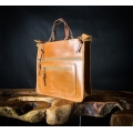 organisateur de sac en cuir en cuir naturel de haute qualité par ladybuq art