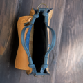Oryginalna skórzana torebka z wiązanymi paskami od LadyBuq Art