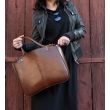 Unique handmade leather purse ELAINE