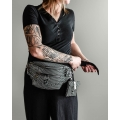 Belt bag, orginal handmade fanny pack from Ladybuq Art