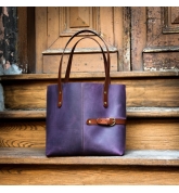 New shopper bag  L O R A I N E  bigger size  from Ladybuq Art
