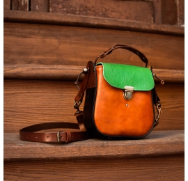 Piękna torebka BECKY ręcznie wykonana torebka od Ladybuq art