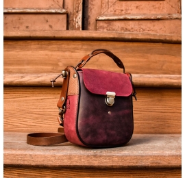 Piękna torebka BECKY ręcznie wykonana torebka od Ladybuq art