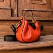 Beautiful and unique small MILI handbag in red. LadyBuQ Art