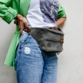 Handmade leather fanny pack