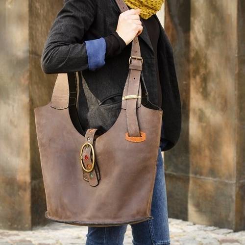 Leather Bag, Everyday Hobo Bags for Women, Handmade Handbags, Alyna -  Fgalaze Genuine Leather Bags & Accessories