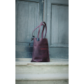 Zuza piękna torba wykonana w całości z wysokiej jakości polskiej skóry torebka od Ladybuq Art