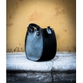 skórzana ręcznie wykonana torba od Ladybuq art, torebka damska Basia w dwóch wersjach kolorystycznych